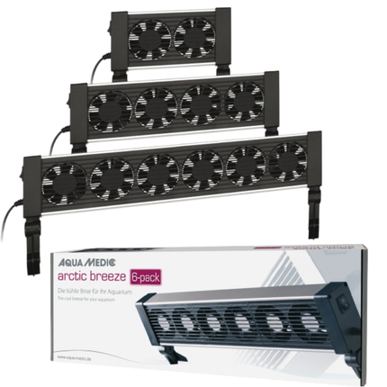 Ventiladores Aquamedic Arctic Breeze – ventiladores silenciosos de refrigeración y ventilación para acuario marino