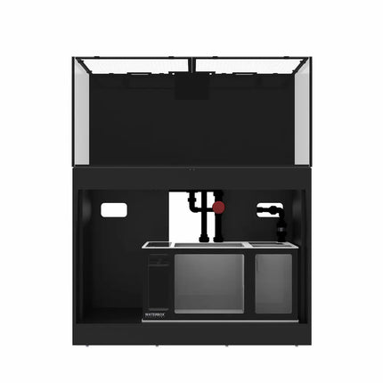 Acuario Waterbox Marine EX 110.4 con sumidero y cristal Starphire ultratransparente para arrecife marino