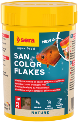 Sera San - Alimento para Peces en Escamas Potenciador de Color