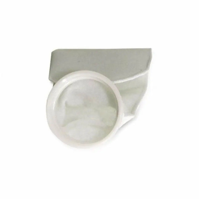 Filtro de calcetín DVH para acuario con aro rígido, disponible en nylon o fieltro, ideal para filtración mecánica en sistemas con sump.

