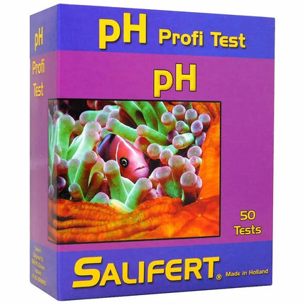 Salifert Test de pH para acuarios con vial, reactivo y escala de colores incluidos

