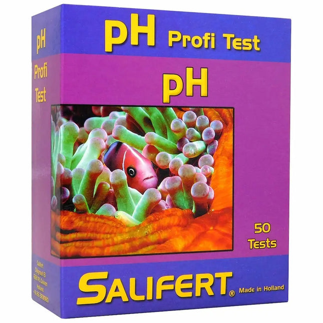 Salifert Test de pH para acuarios con vial, reactivo y escala de colores incluidos

