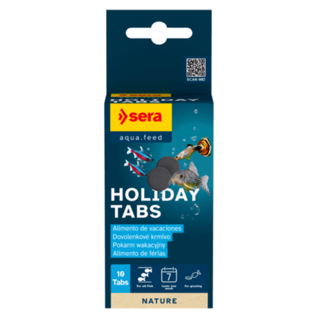 Sera Holiday Tabs - Alimento para Vacaciones en Tabletas