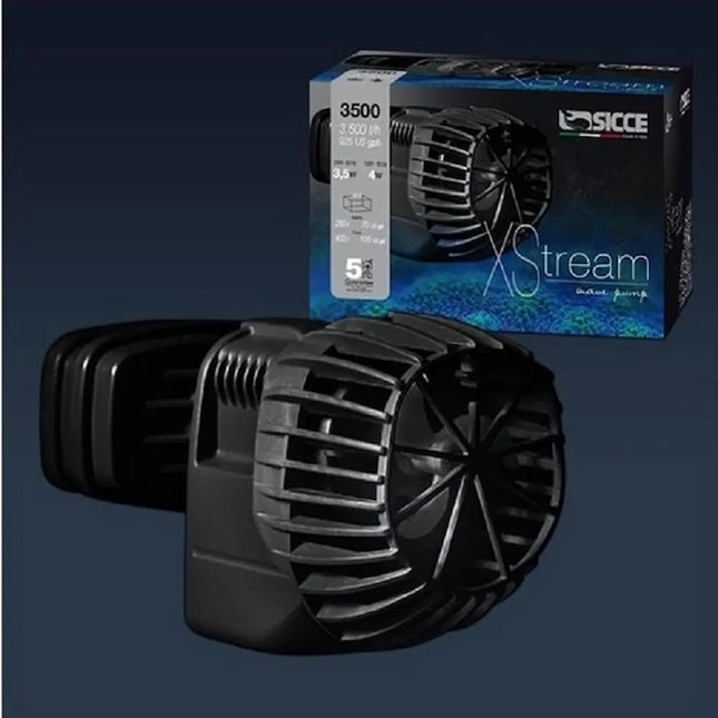 Bomba de circulación Sicce Voyager XStream para acuarios marinos, compacta y de alto rendimiento
