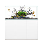 Acuario y Mueble Blanco