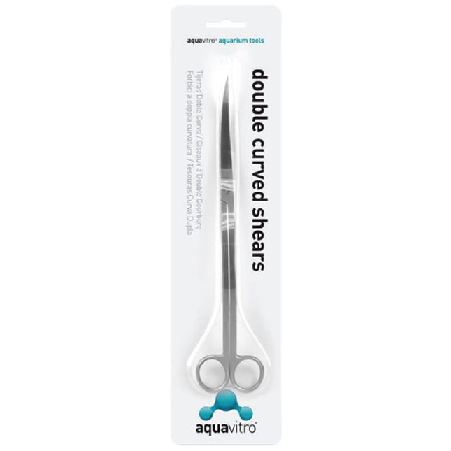 Seachem Aquavitro Tijeras Doble Curva 25 cm