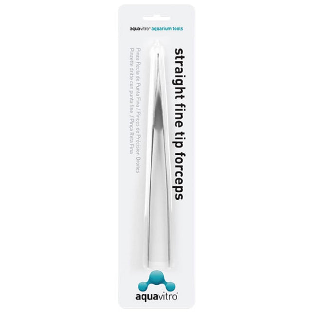 Seachem Aquavitro Pinza Recta de Punta Fina 25 cm