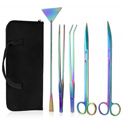 Aquascaping Tool Set Rainbow