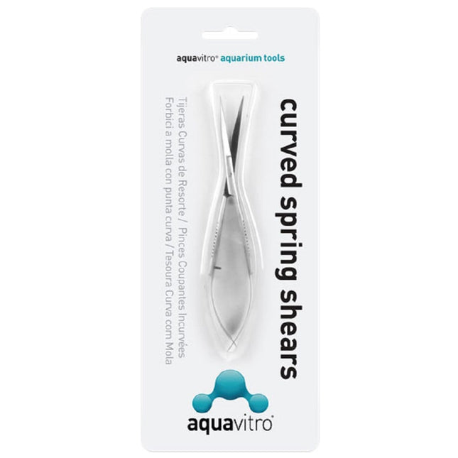Seachem Aquavitro Tijeras Curvas de Resorte 15 cm