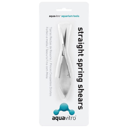 Seachem Aquavitro Tijeras Rectas de Resorte 15 cm