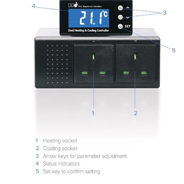 D-D Dual Heating & Cooling Controller