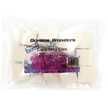 Ocean Wonders Coral Frag Tiles 20 u