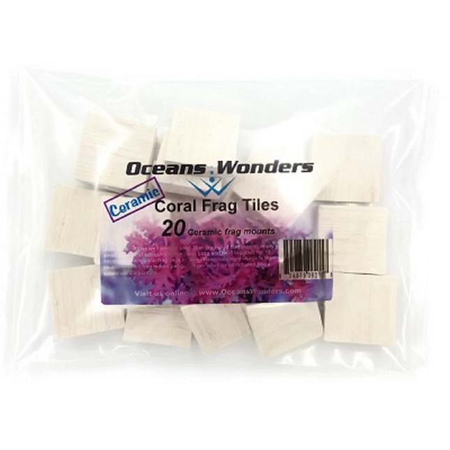 Ocean Wonders Coral Frag Tiles 20 u